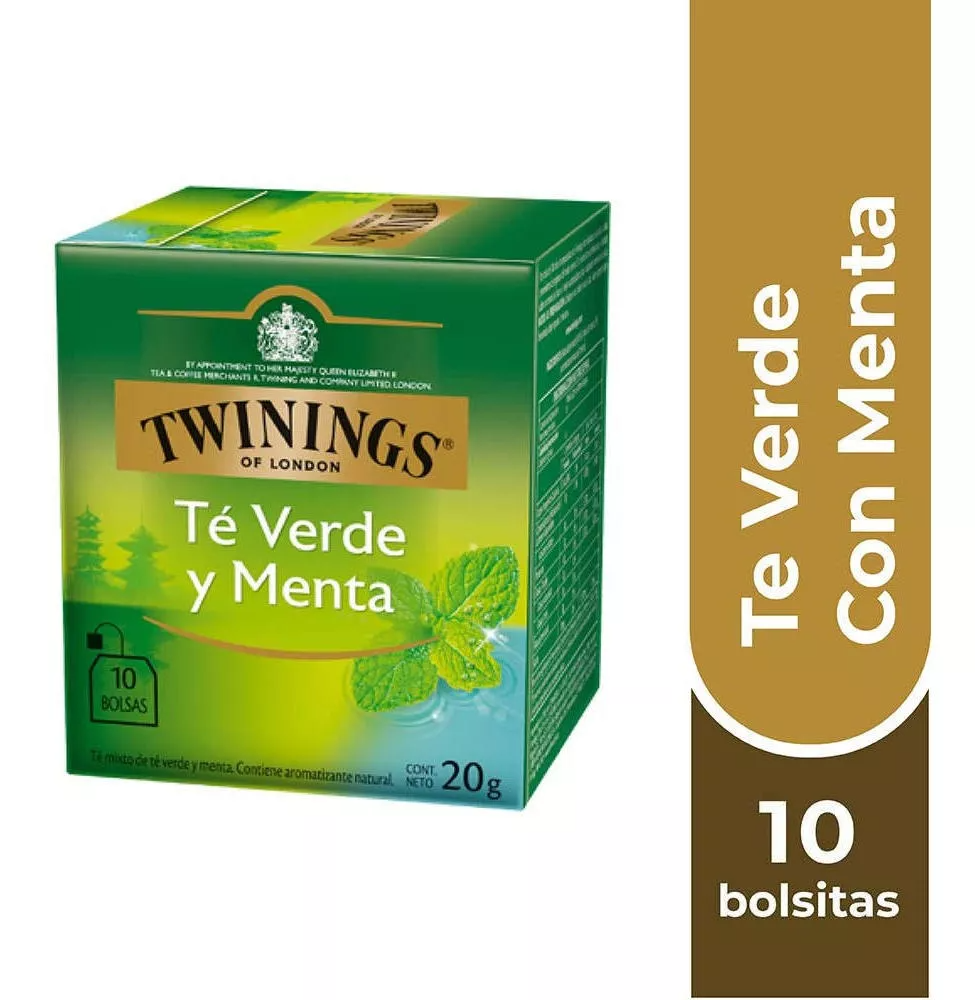 Té Verde y Menta - 10 Bolsas