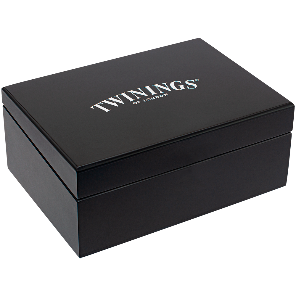 Caja De Madera Té Negro Twinings 6 Espacios (60 Bolsas)