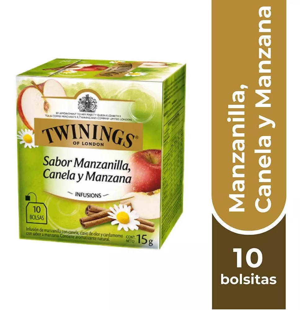 Manzana / Canela / Manzanilla - 10 Bolsas