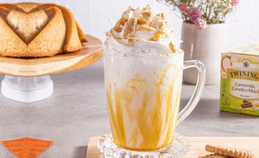 Apple Pie Tea Latte