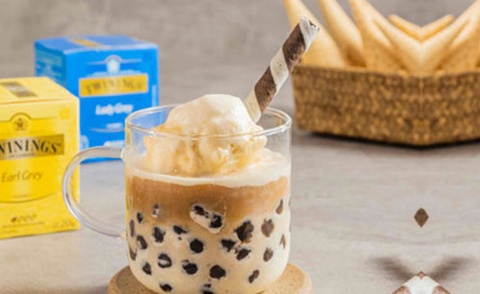 Bubble Tea Affogato