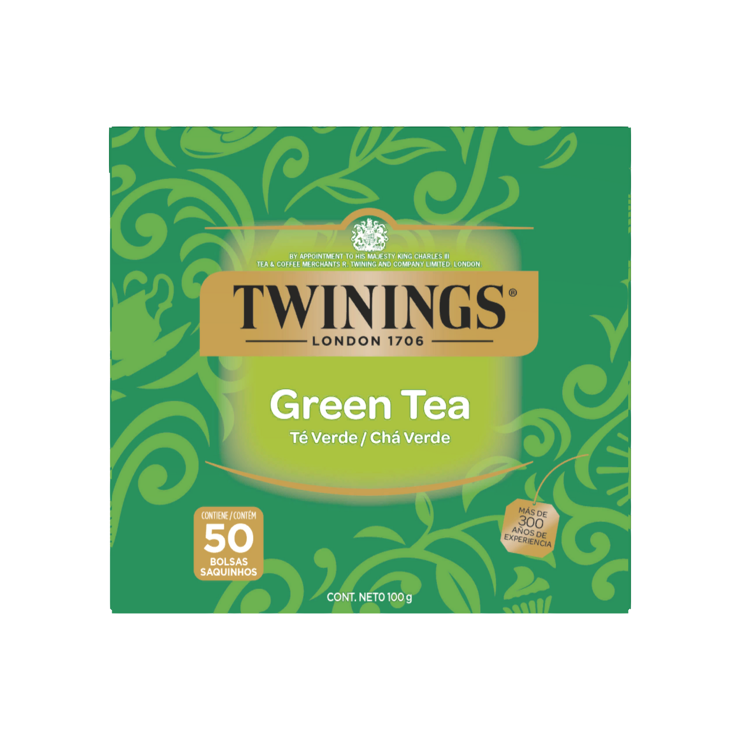 Té Verde - 50 bolsas