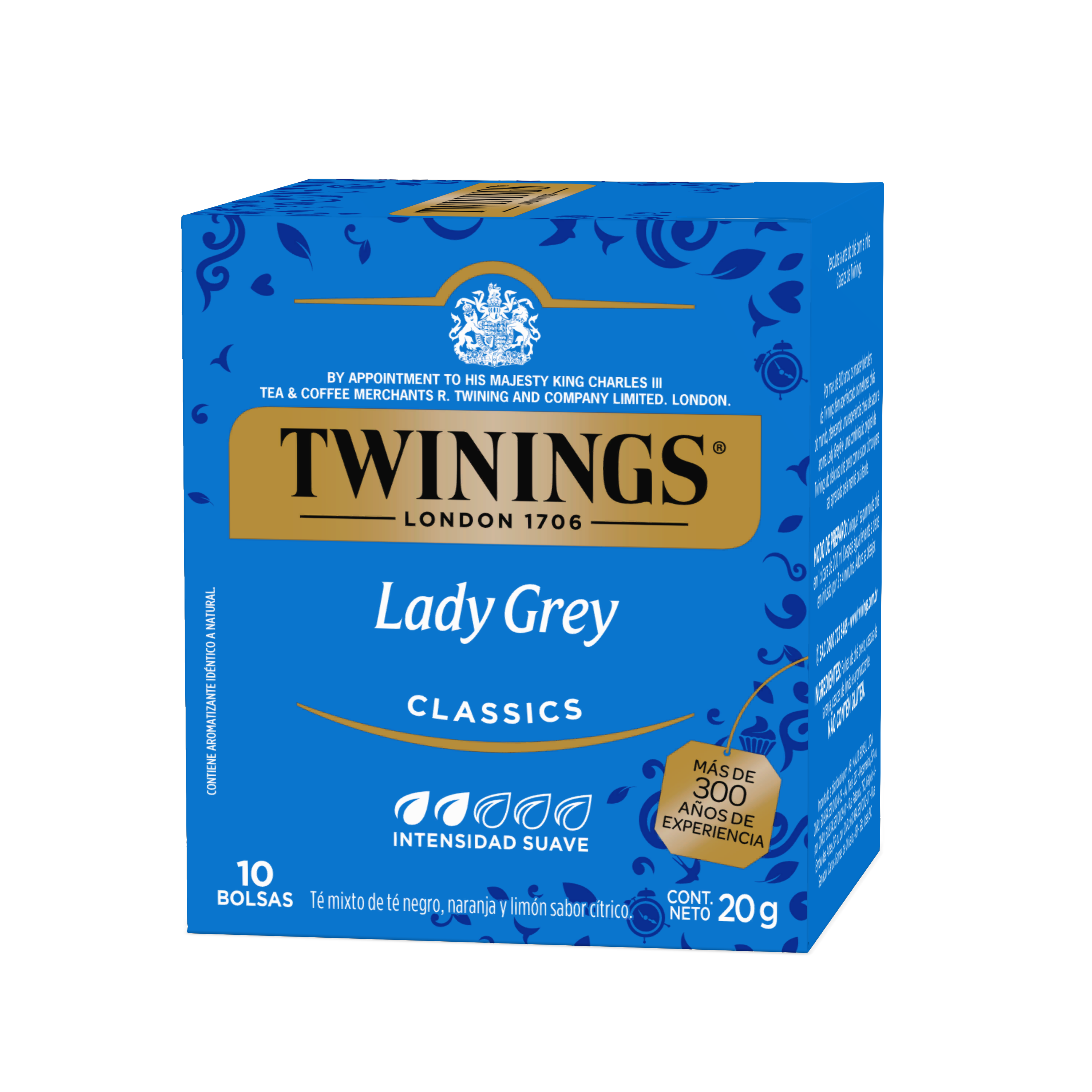 Lady Grey - 10 bolsas