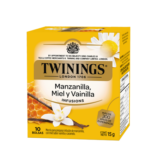 Manzanilla / Miel / Vainilla - 10 Bolsas