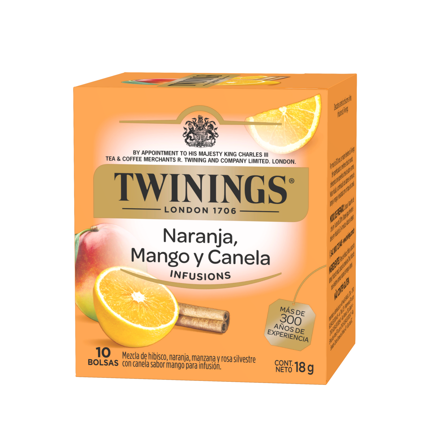 Naranja / Mango / Canela - 10 Bolsas