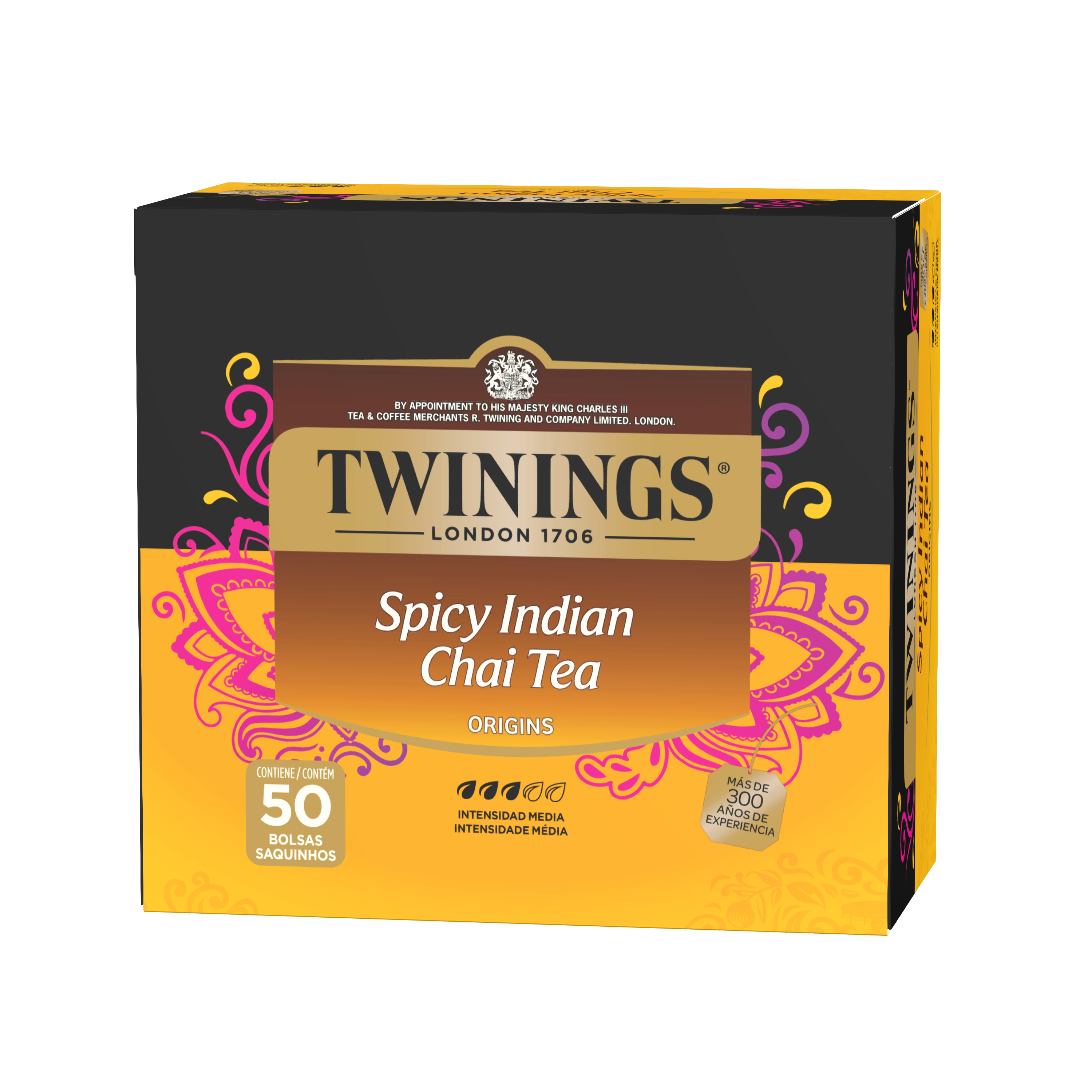 Spicy Indian Chai - 50 bolsas