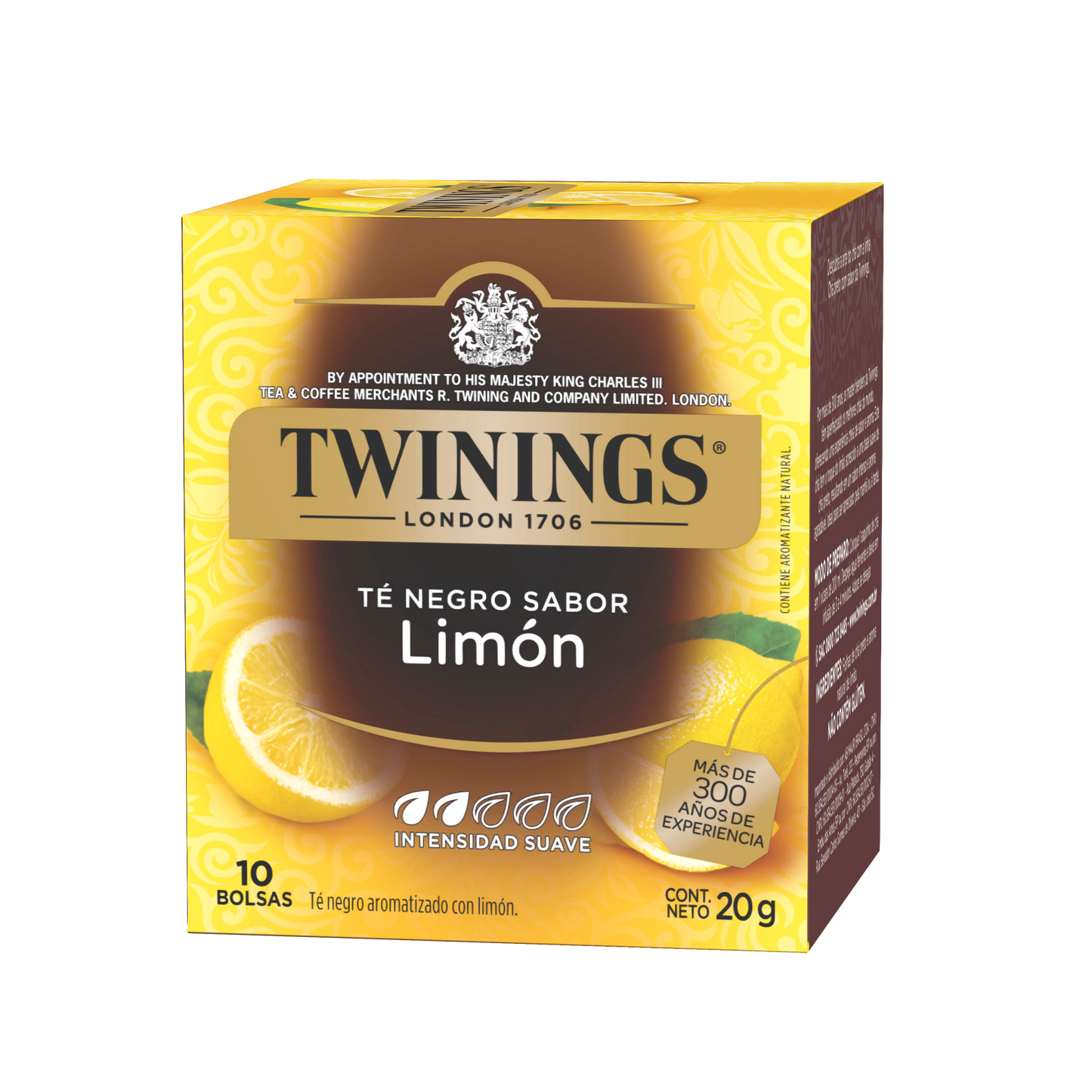 Té negro sabor Limón - 10 Bolsas