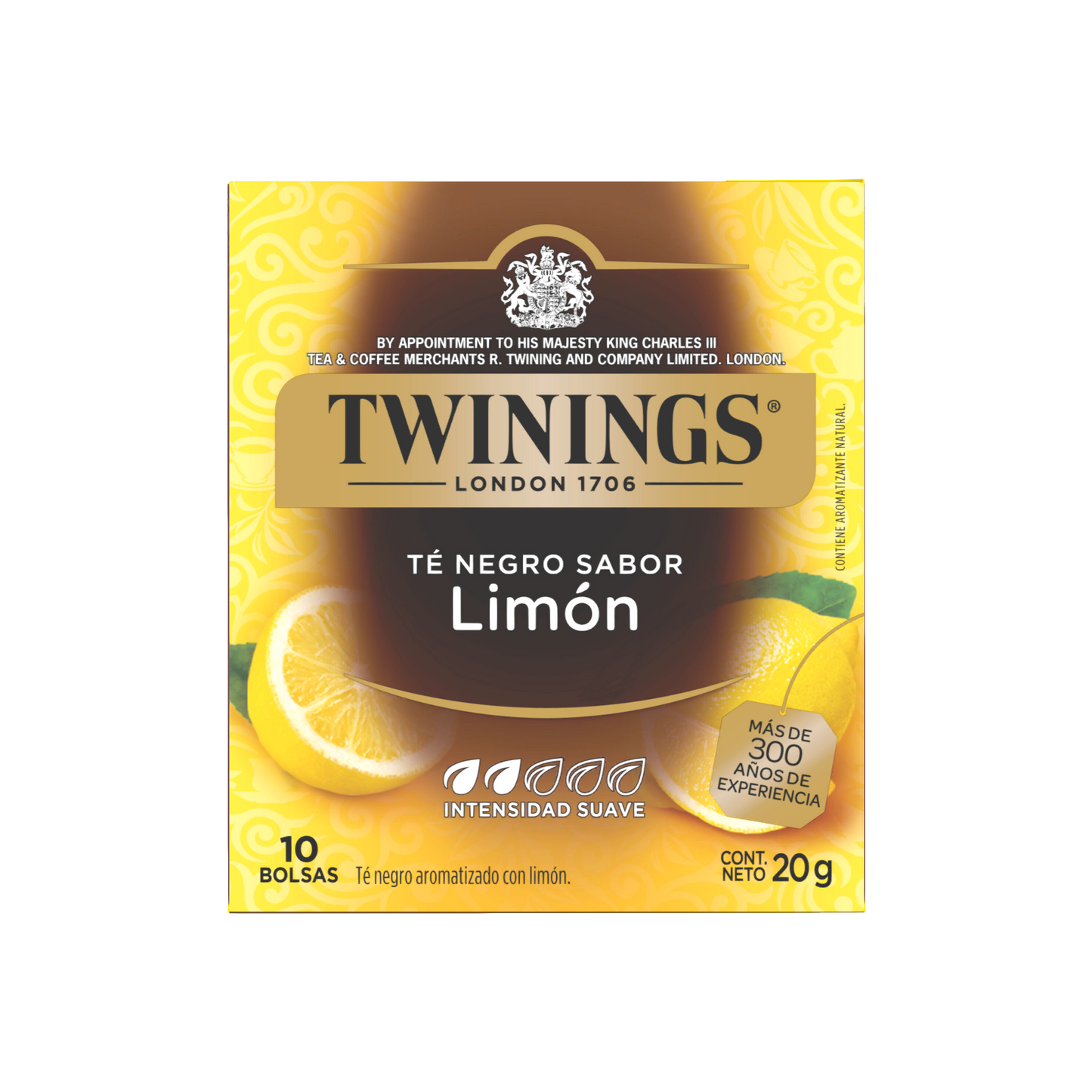 Té negro sabor Limón - 10 Bolsas