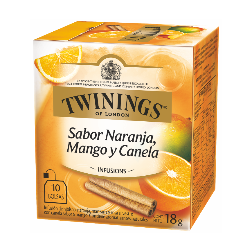 Naranja, Mango y Canela