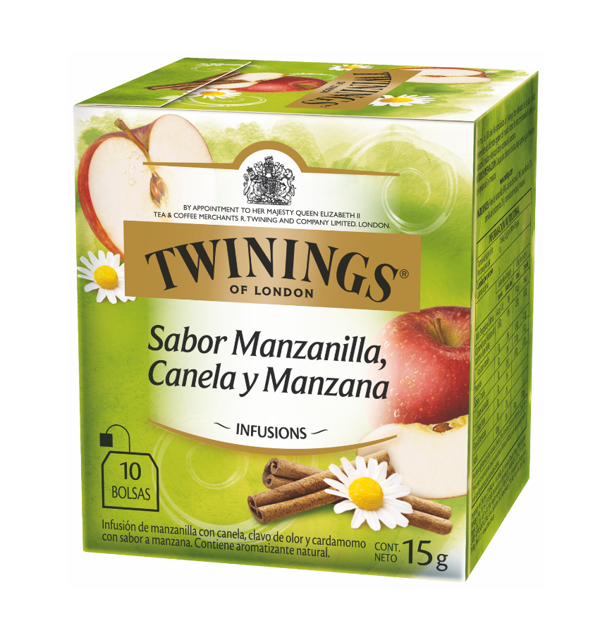 Manzanilla, Canela y Manzana